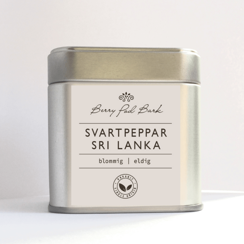 Svartpeppar - Berry Pod Bark Svartpeppar, ekologisk