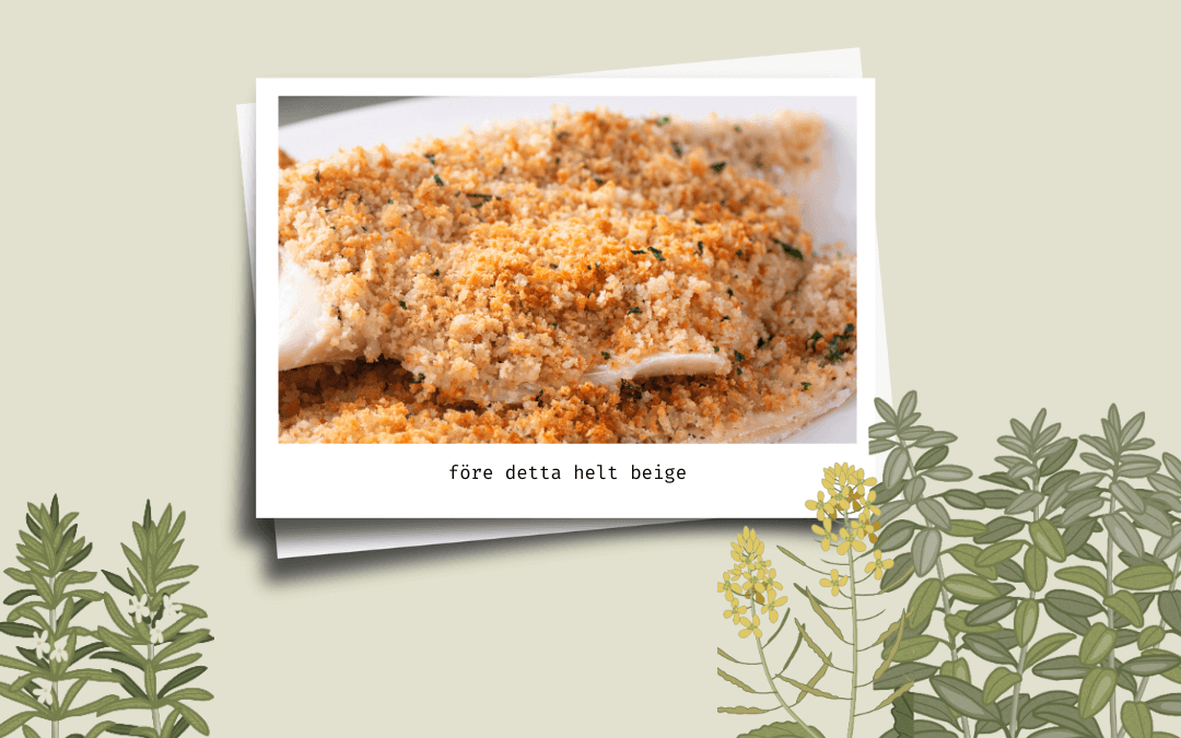 kryddig panko panering, ekologiska kryddor