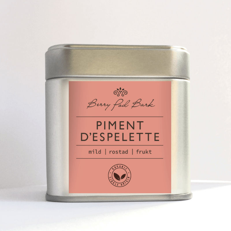 Piment d'Espelette - ekologiskt odlad chili från Frankrike