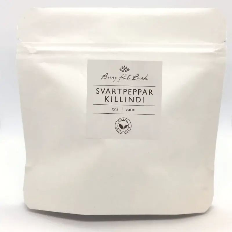 Svarpeppar Killindi, kryddpåse - Berry Pod Bark