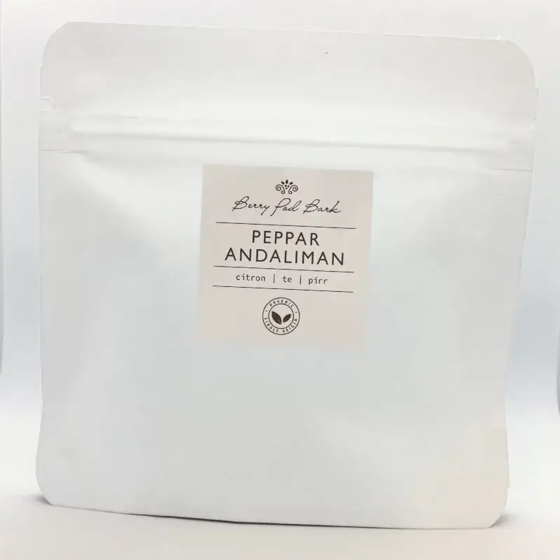 Andaliman-peppar, ekologisk i kryddpåse - Berry Pod Bark