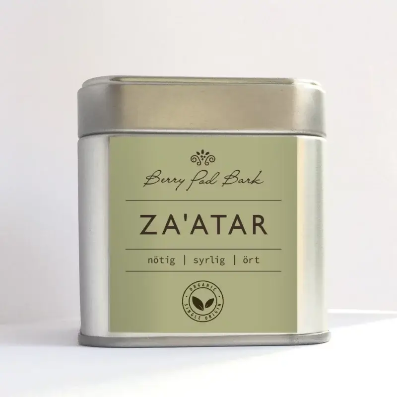 Za'atar, ekologisk - kryddburk - Berry Pod Bark