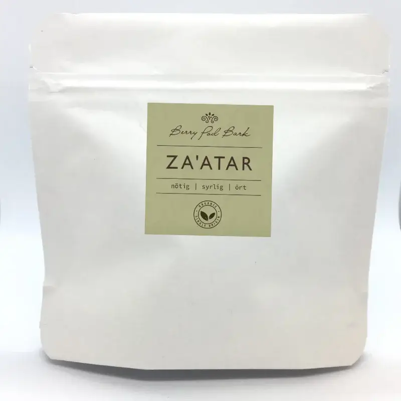 Za'atar, ekologisk - kryddpåse - Berry Pod Bark