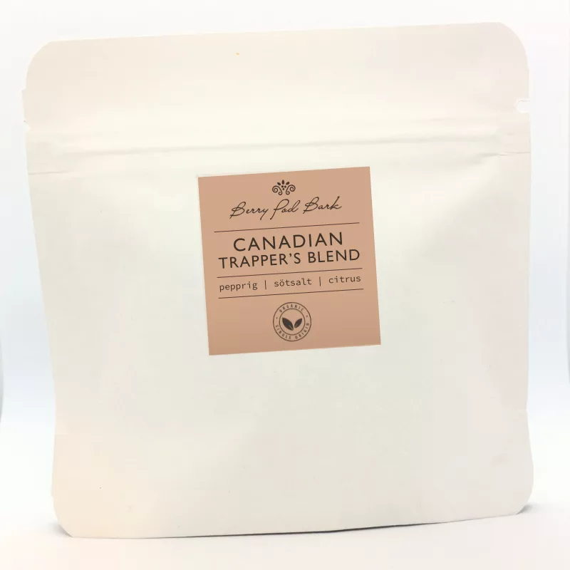 CANADIAN TRAPPERS BLEND ekologisk kryddblandning - kryddpåse - Berry Pod Bark