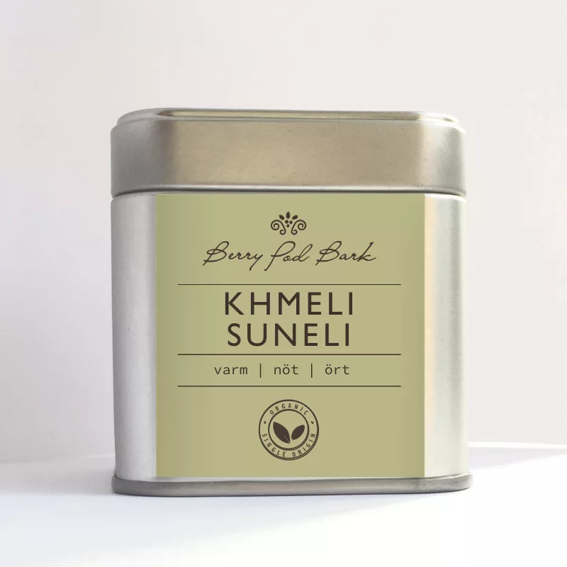 Khmeli Suneli, ekologisk kryddblandning - Berry Pod Bark