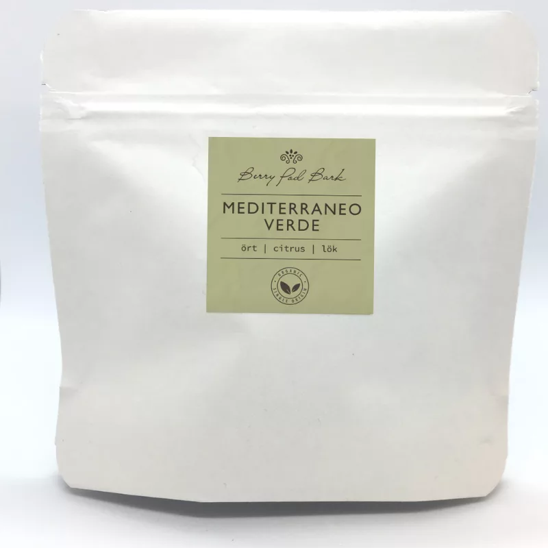 Mediterraneo Verde, ekologisk kryddblandning - Berry Pod Bark