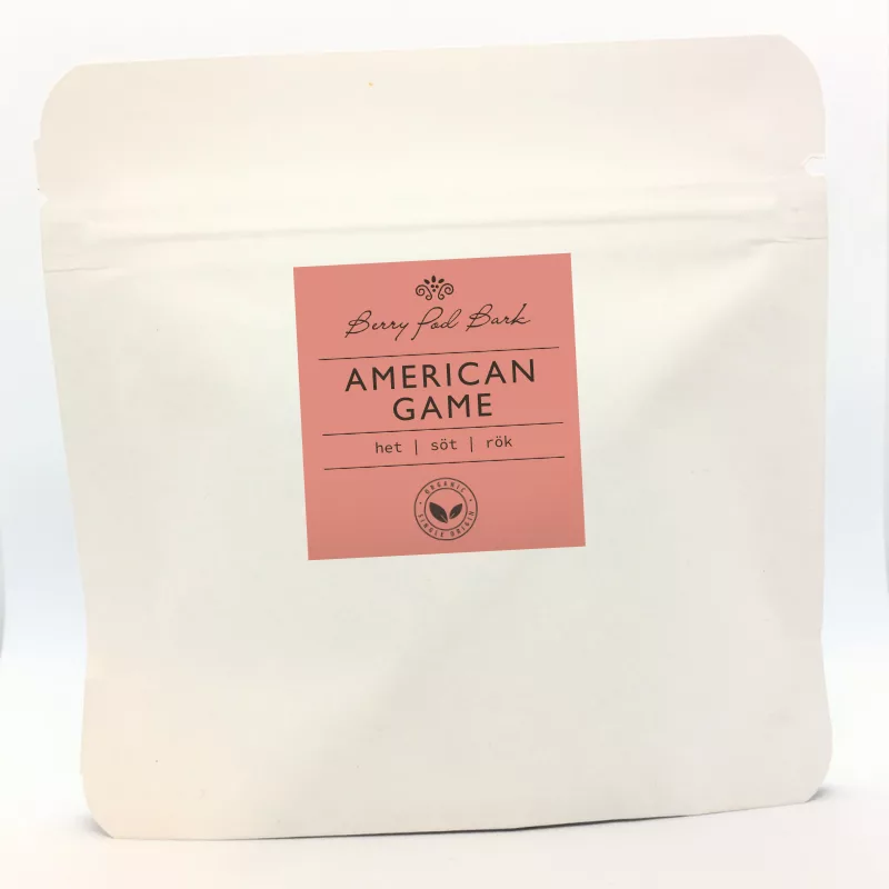 AMERICAN GAME ekologisk kryddblandning - kryddpåse - Berry Pod Bark
